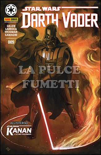 PANINI DARK #     9 - DARTH VADER 9